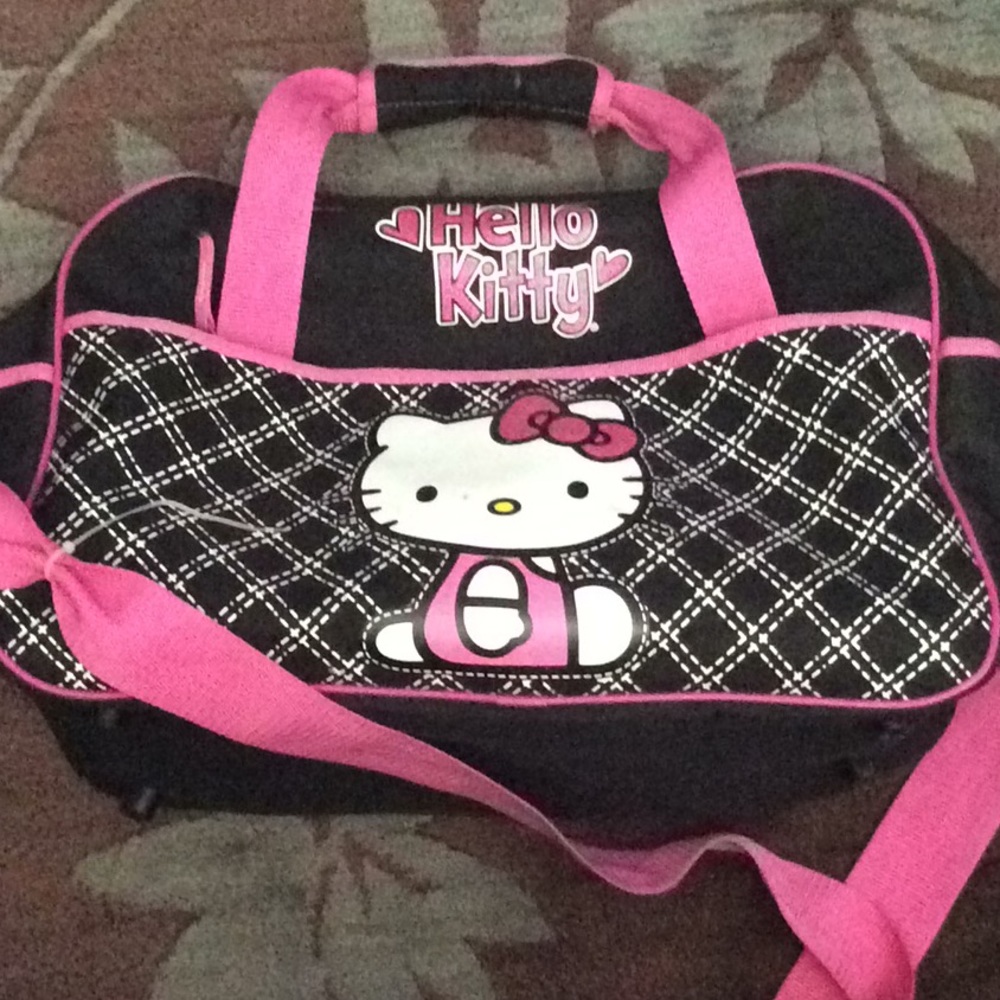 Hello kitty over night bag